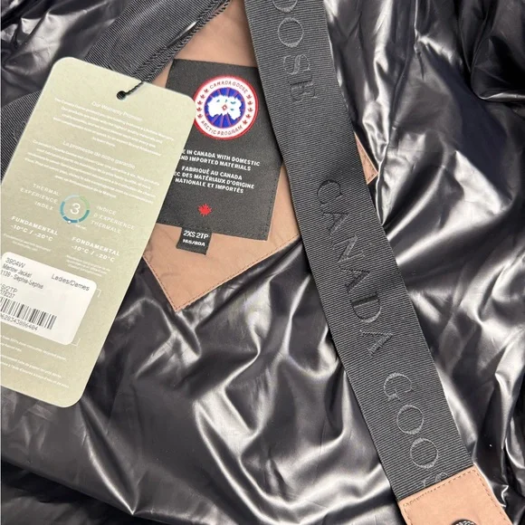 CANADA GOOSE Sephia Marlow Jacket XXS XTRA SMALL Brown Puffer Coat - Picture 9 of 16